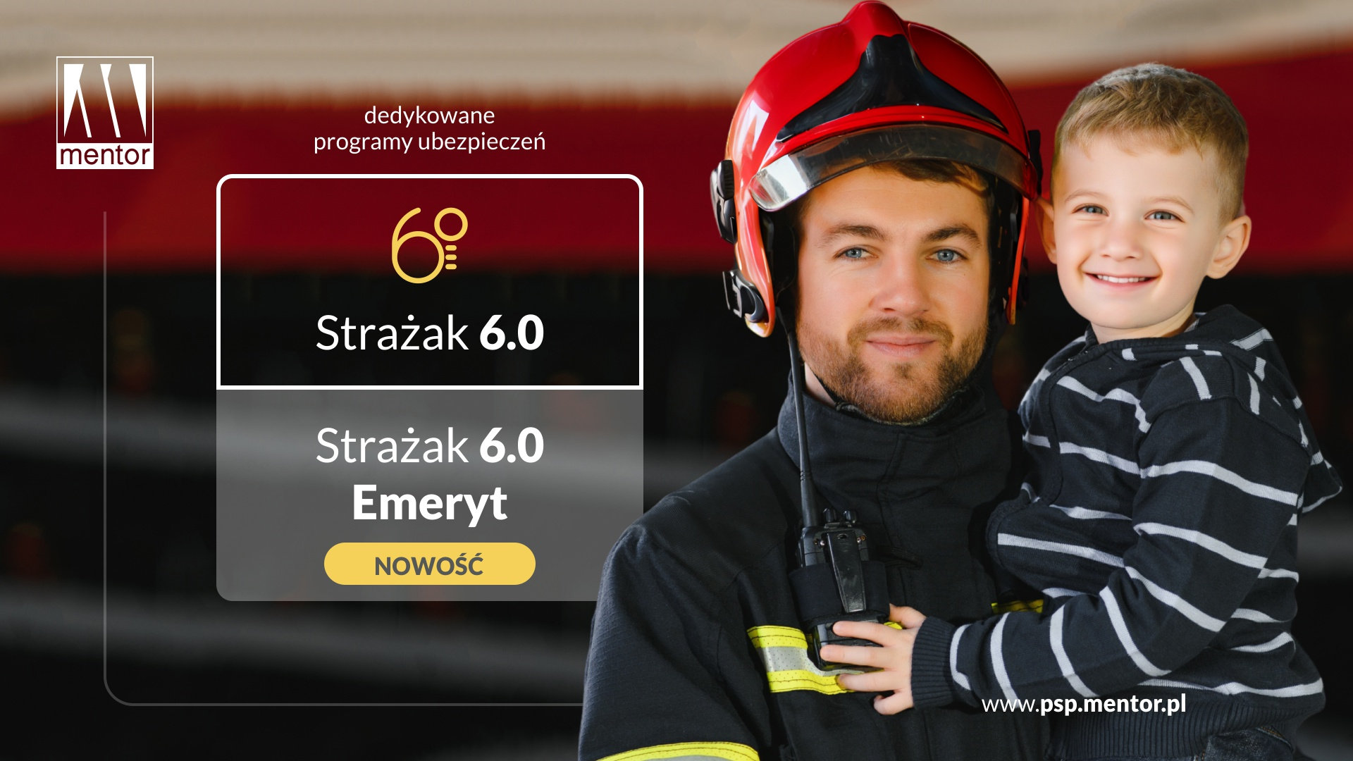 25 - 06 - 2025 - Uruchomienie nowej platformy stanowiącej vademecum wiedzy na temat ubezpieczeń funkcjonujących w PSP, z możliwością zapisów do programu Strażak 6.0 Emeryt (...)